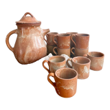 Vintage stoneware coffee set