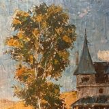 Painting on canvas