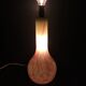Vintage glass lamp foot Italy by Carlo Moretti
