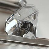 Set of 6 SAINT LOUIS crystal knife holders