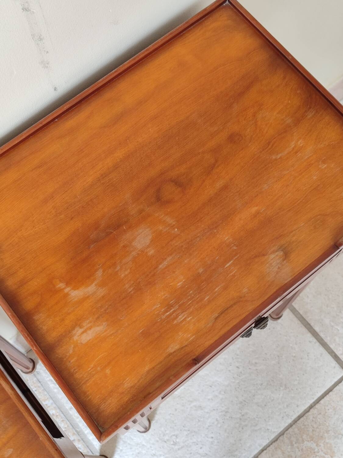 Louis XVI bedside tables