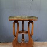 Mahogany gueridon with swan motif