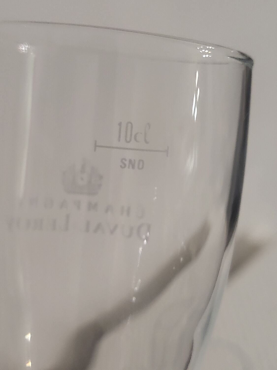 Set of 6 flutes Champagne Duval-Leroy