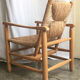 "Paillé" armchair by Charlotte Perriand