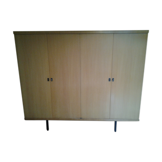 Wardrobe closet design Gerard Guermonprez Edition Magnani years 1970