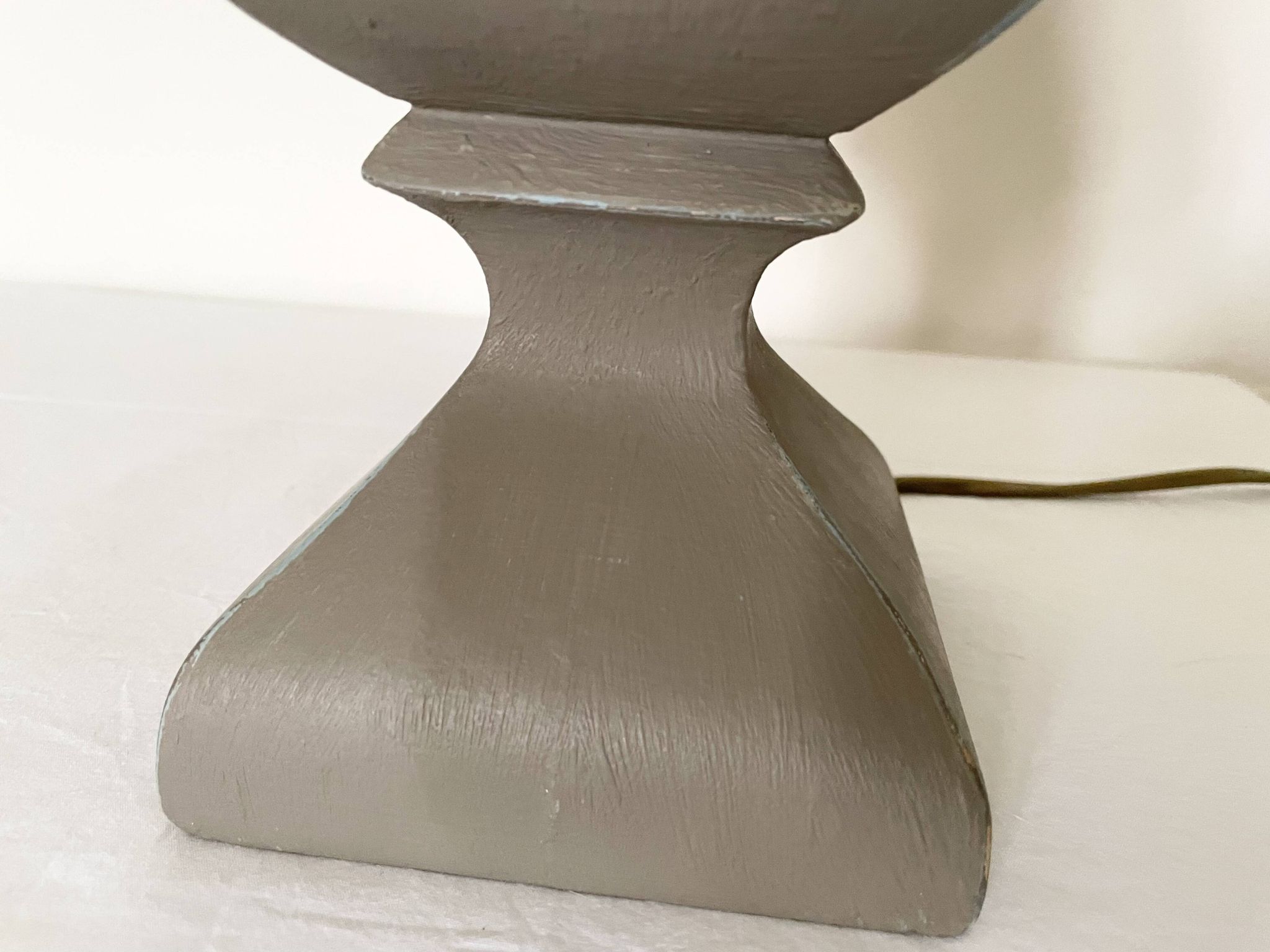 Lampe bois tourné