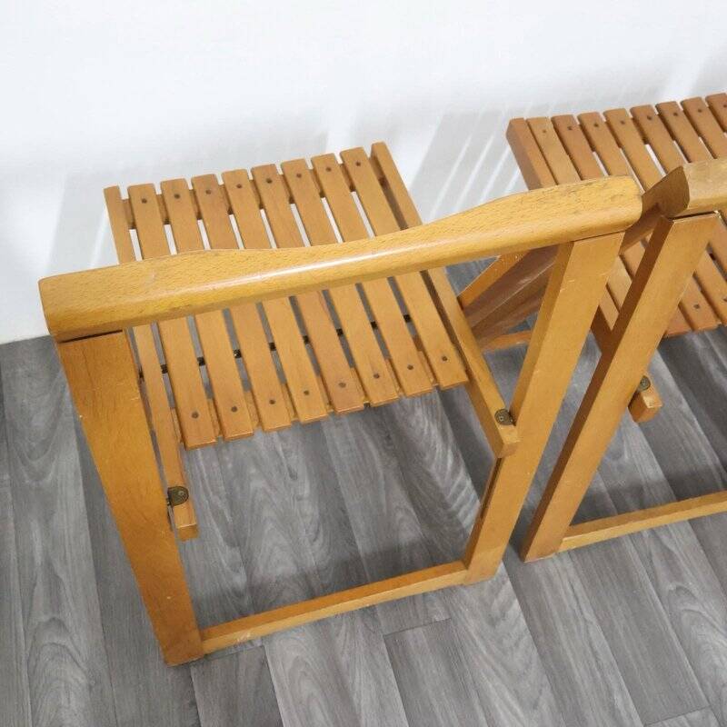 Trieste Chairs by Aldo Jacober for Alberto Bazzani, 1960s, Set of 4