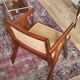 Scandinavian armchair in rattan & solid birch – Swedish vintage