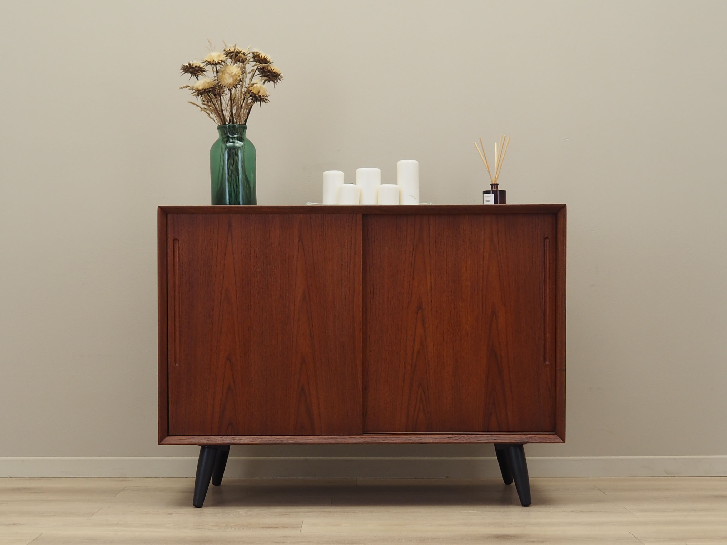 Teak cabinet, Danish design, 1970s, production: Denmark