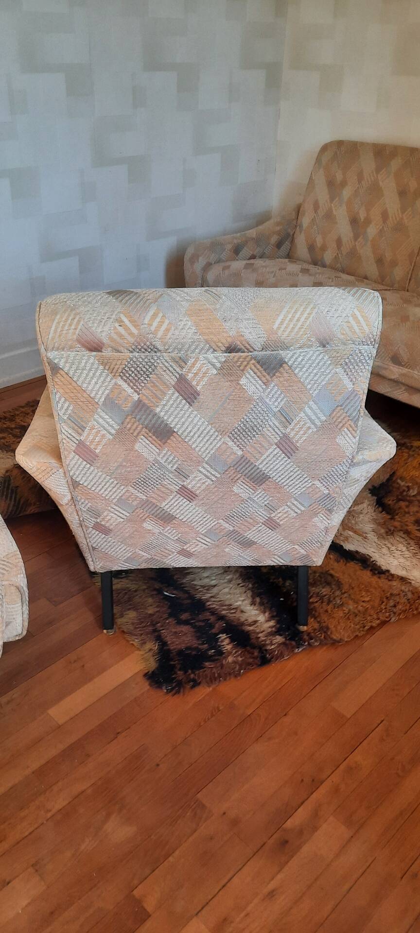 Canapé et deux fauteuils