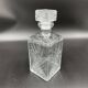 Vintage, whisky decanter, bottle, pitcher, cork, diamond décor, vegetable, 1960s, 1970s, Italy