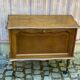 Bar vintage Louis XV sur roulettes en bois des années 60