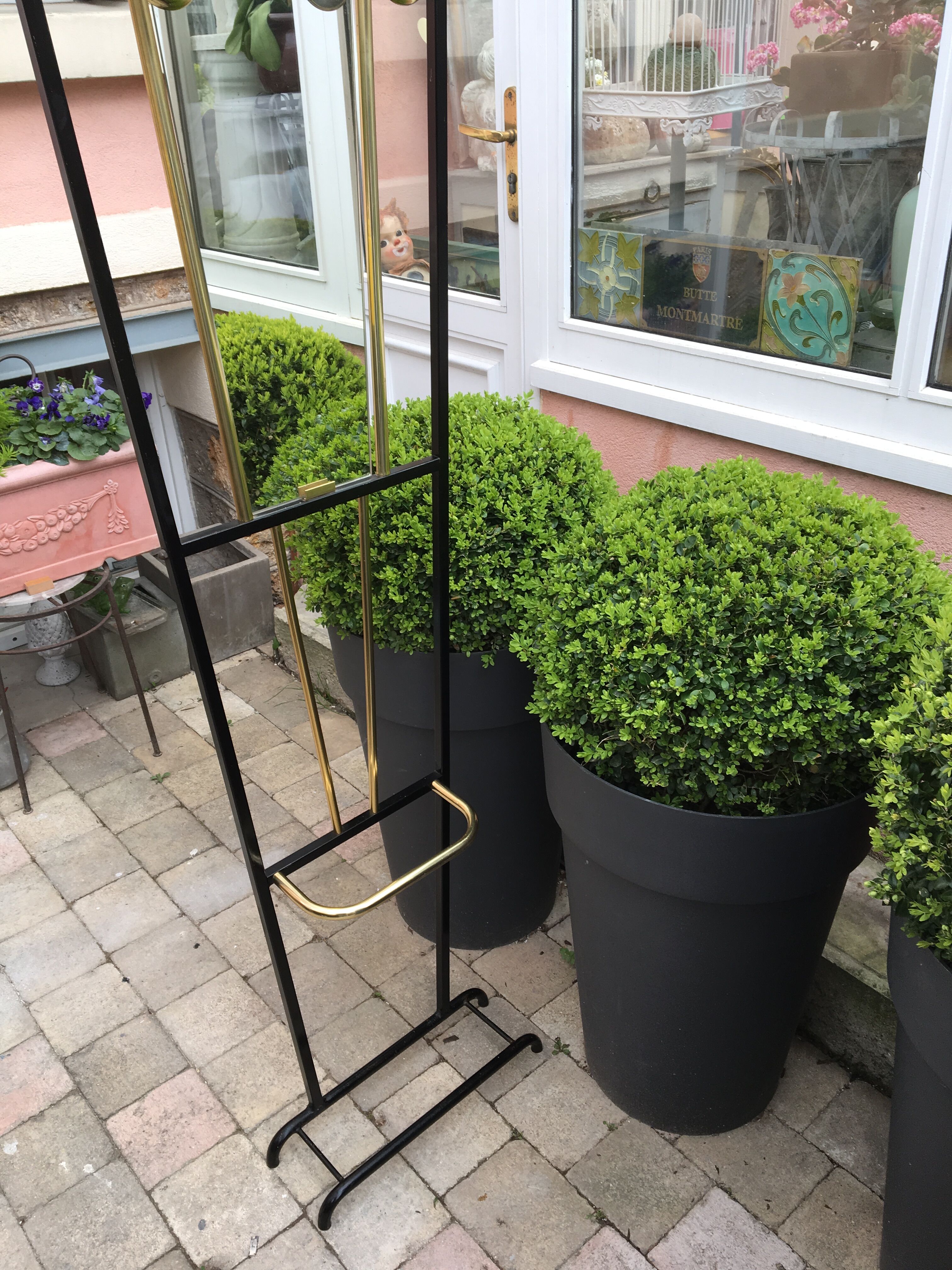 Vestiaire d’entrée miroir vintage 50