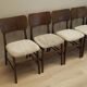 Ensemble de six chaises, design danois, années 1960, fabriquées au Danemark.