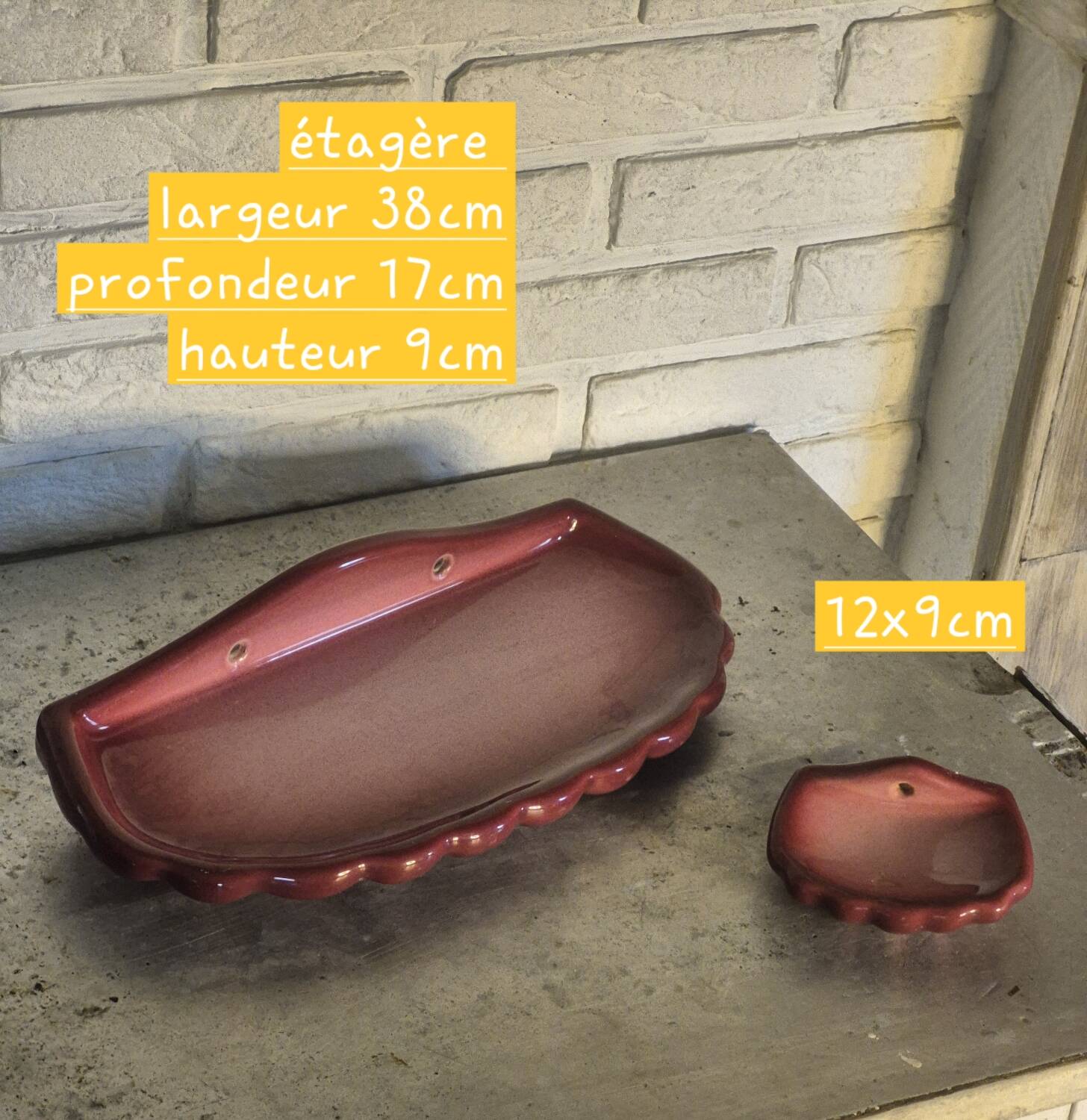 Étagère céramique