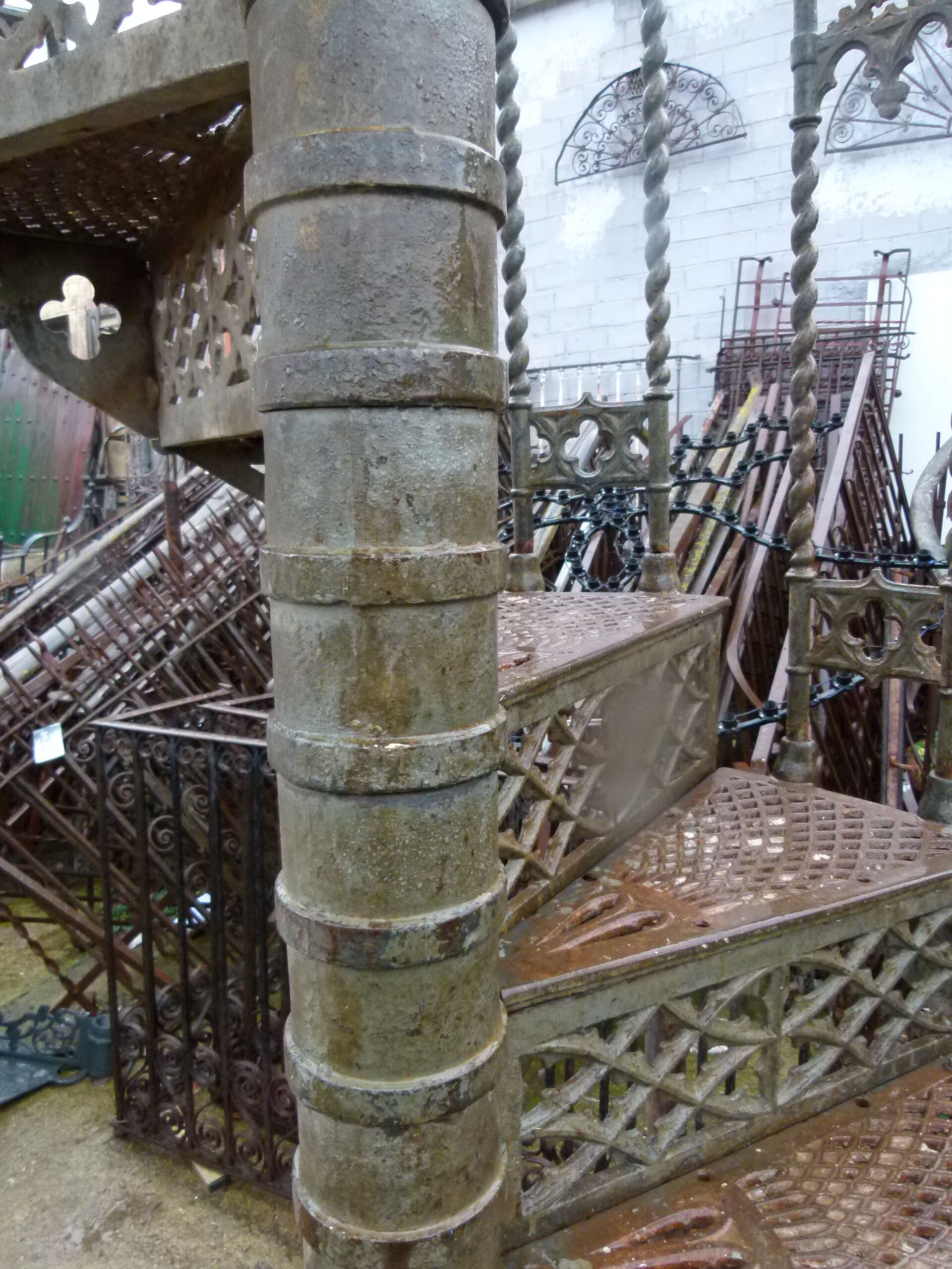 Cast iron staircase nineteenth