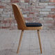 Set of 4 Dining Chairs by Oswald Haerdtl, Reupholstered, Midcentury