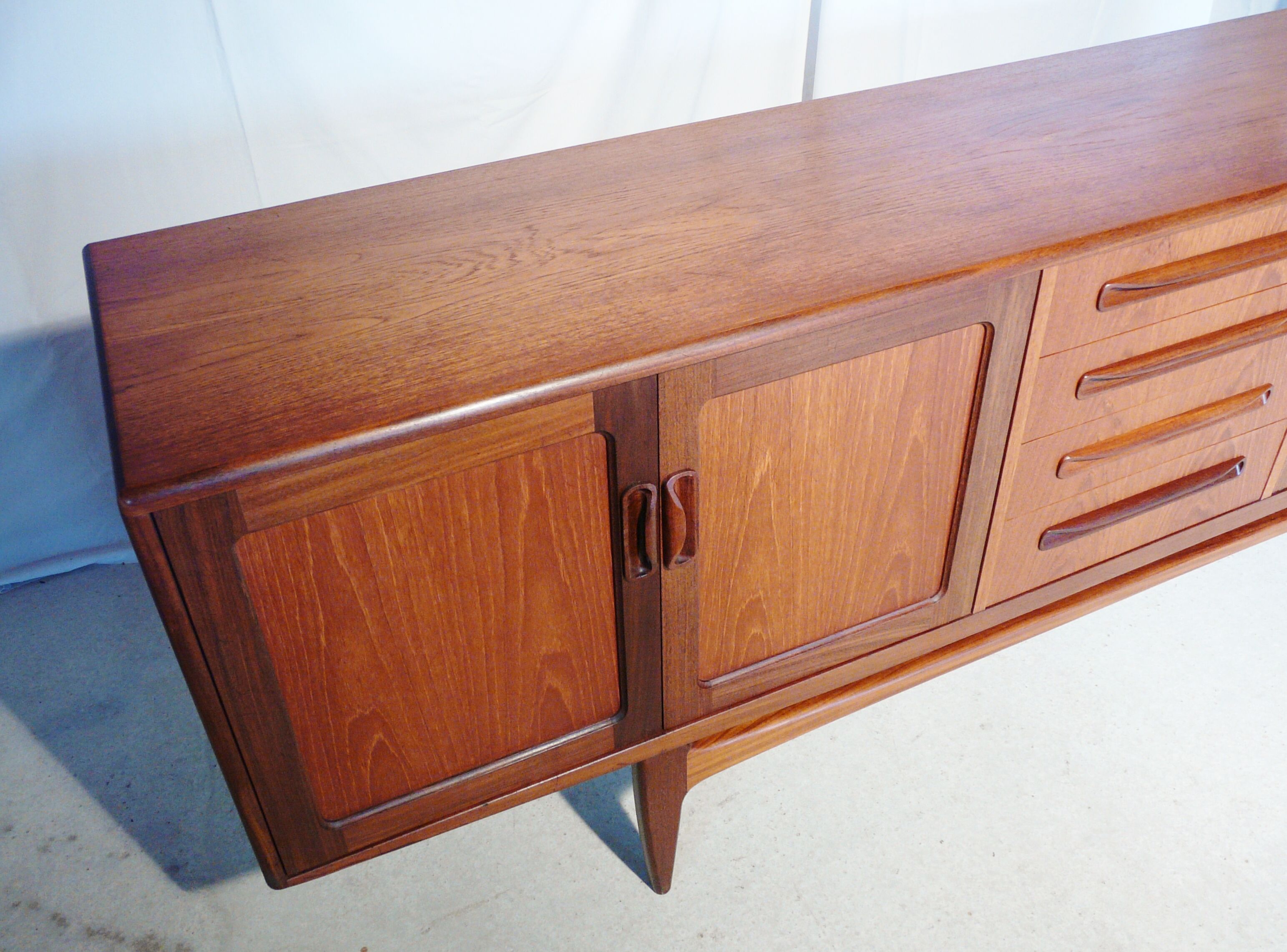 Scandinavian teak sideboard by V.B Wilkins