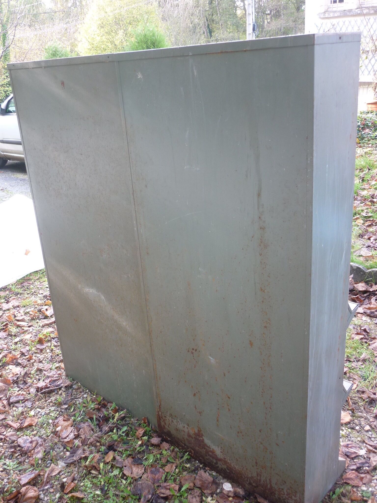 Workshop cabinet 4 swivel drawers in iron JEC 1960