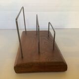 Old mail rack wood metal