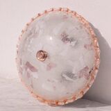 Charming Italian Multicolor and Pink Murano Glass Ceiling Fixture, Murano,