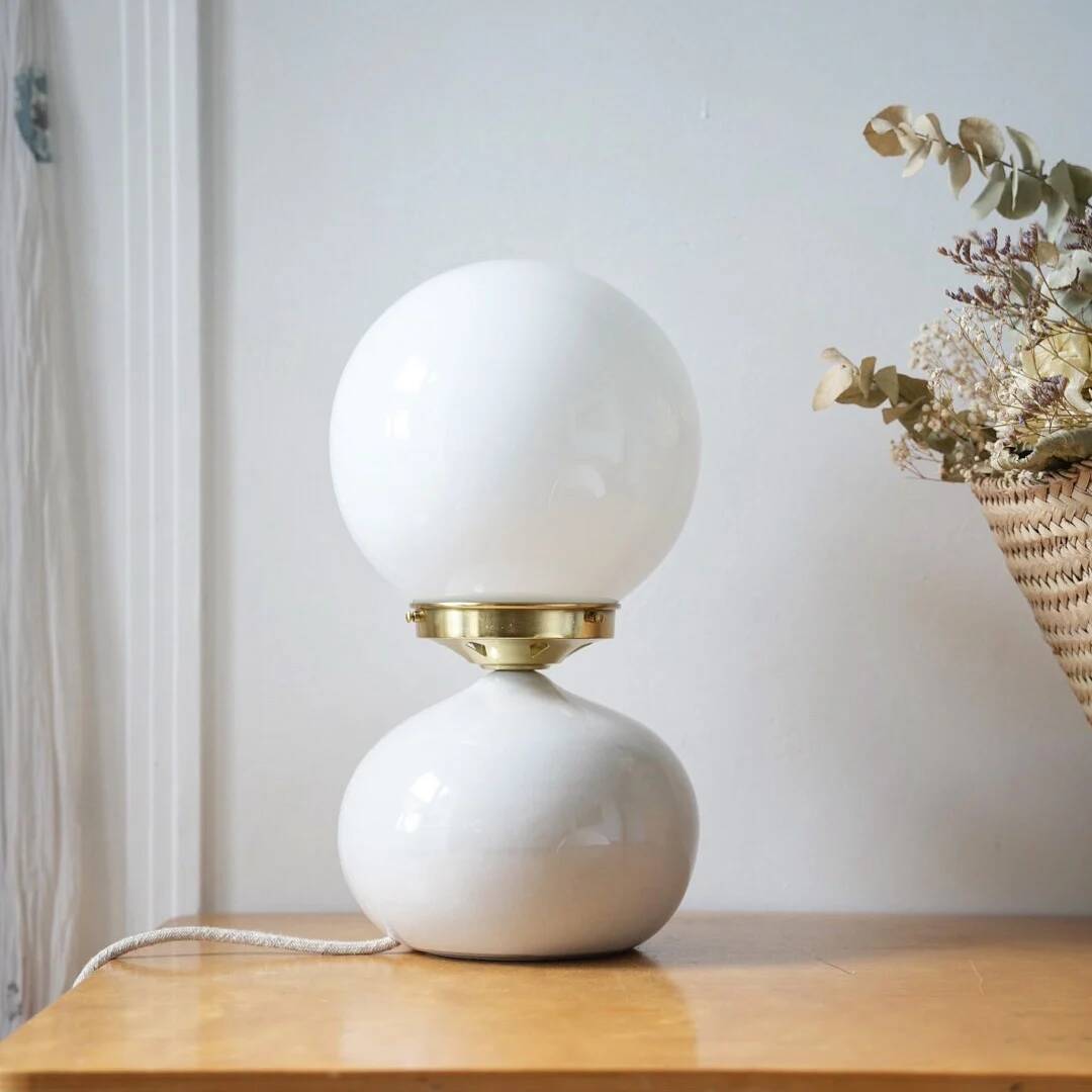 Lampes céramique & opaline