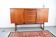 Teak high sideboard in vintage style from the 60s-70s, Vamo style, 60s-70s.