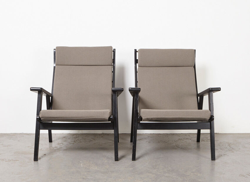 Pair of 1611 armchairs by Rob Parry for Gelderland 1952
