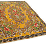 Handmade Vintage Moldovan Brown Kilim 183 cm x 280 cm - 23422