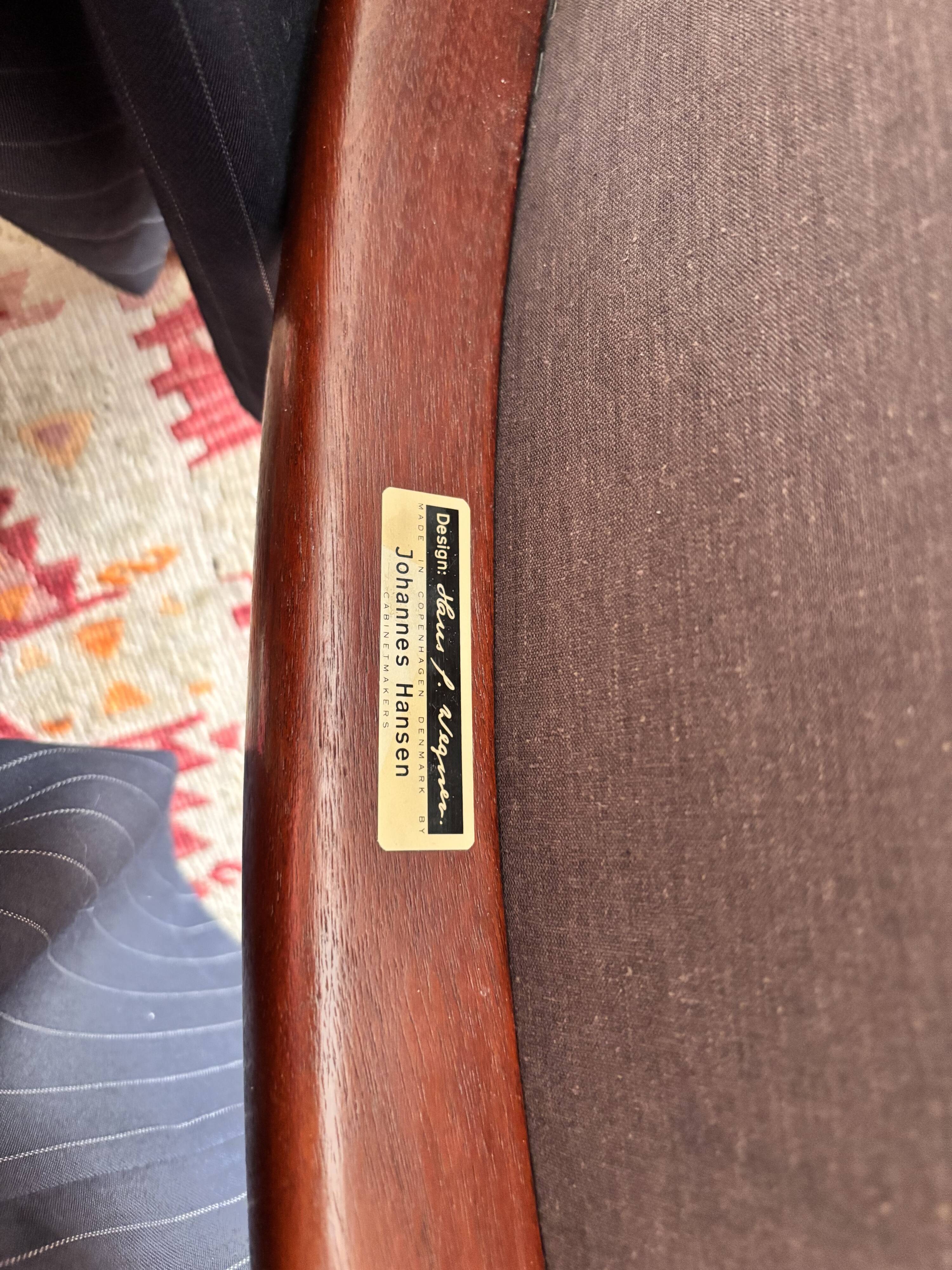 Fauteuils de HansJ.Wegner