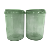 Duo of vintage jars