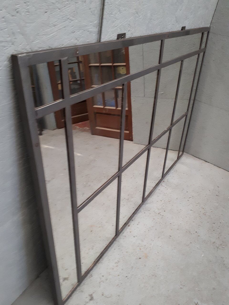 Industrial glass mirror