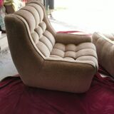 Pair of design armchairs 70
