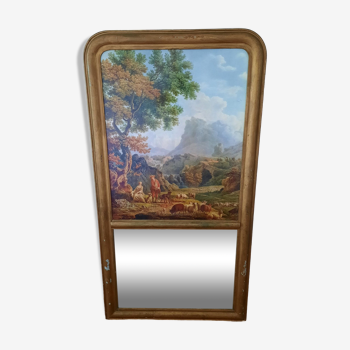 Miroir trumeau ancien 135x72cm