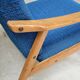 Pair of blue armchairs by Jiri Jiroutek for Interier Praha, 1960