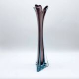 XXL eggplant vase / “Sommerso” — Italy, 1960/70s