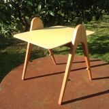 Table basse vintage pied compas