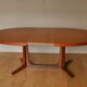 Baumann 60 years extendable oval table