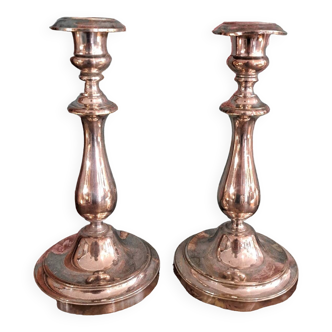 Pair of Christofle candlesticks