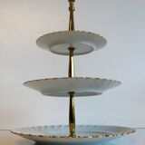 Maison Haviland 3-tier servant in Limoges porcelain.