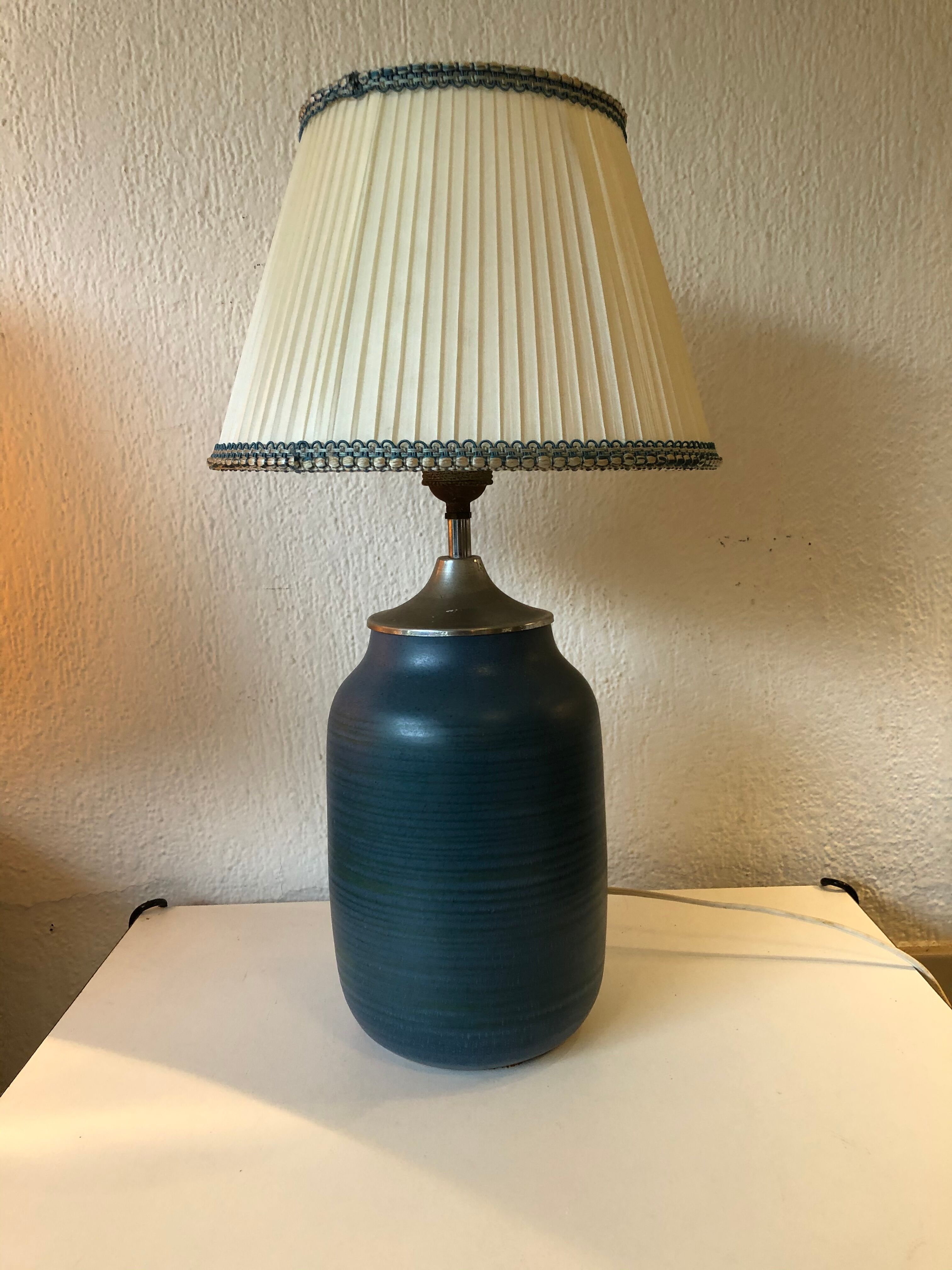 1960s ceramic lamp