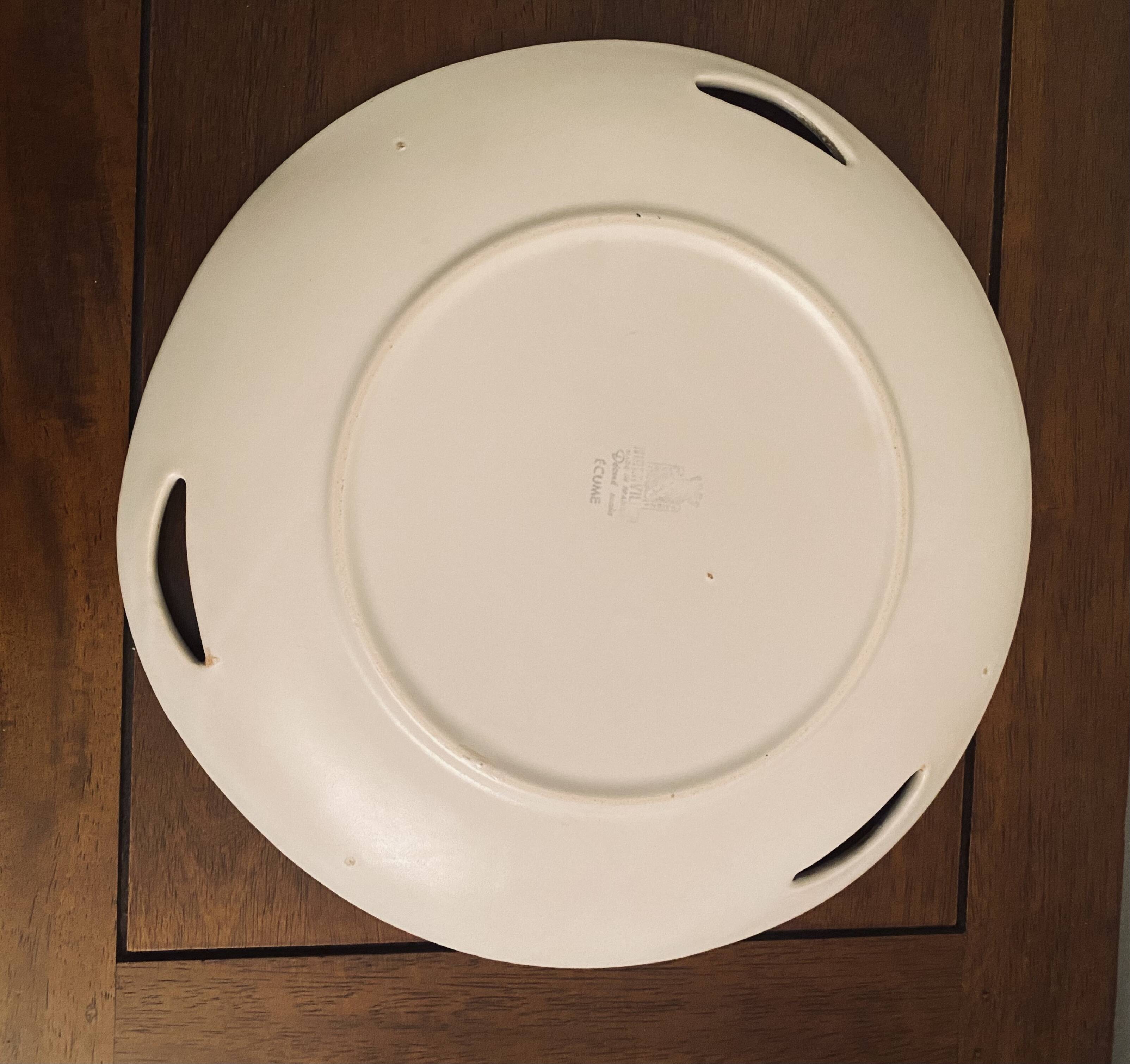 Niderviller dessert service 12 plates and dish