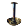 Adjustable old brass candle holder
