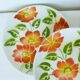 4 dessert plates Moulin des Loups Orchies model Ontario 210679