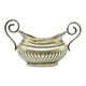 Pre-war decorative salt shaker with ribbed body