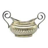 Pre-war decorative salt shaker with ribbed body