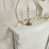 White fireplace mantle