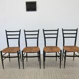Set of 4 Chiavari Spinetto dining chairs midcentury design