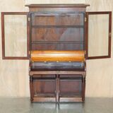 Victorian Scriban Desk in Walnut, 1860