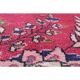 1970s Vintage Persian Handmade Wool Cotton Pink Area Rug  282x397